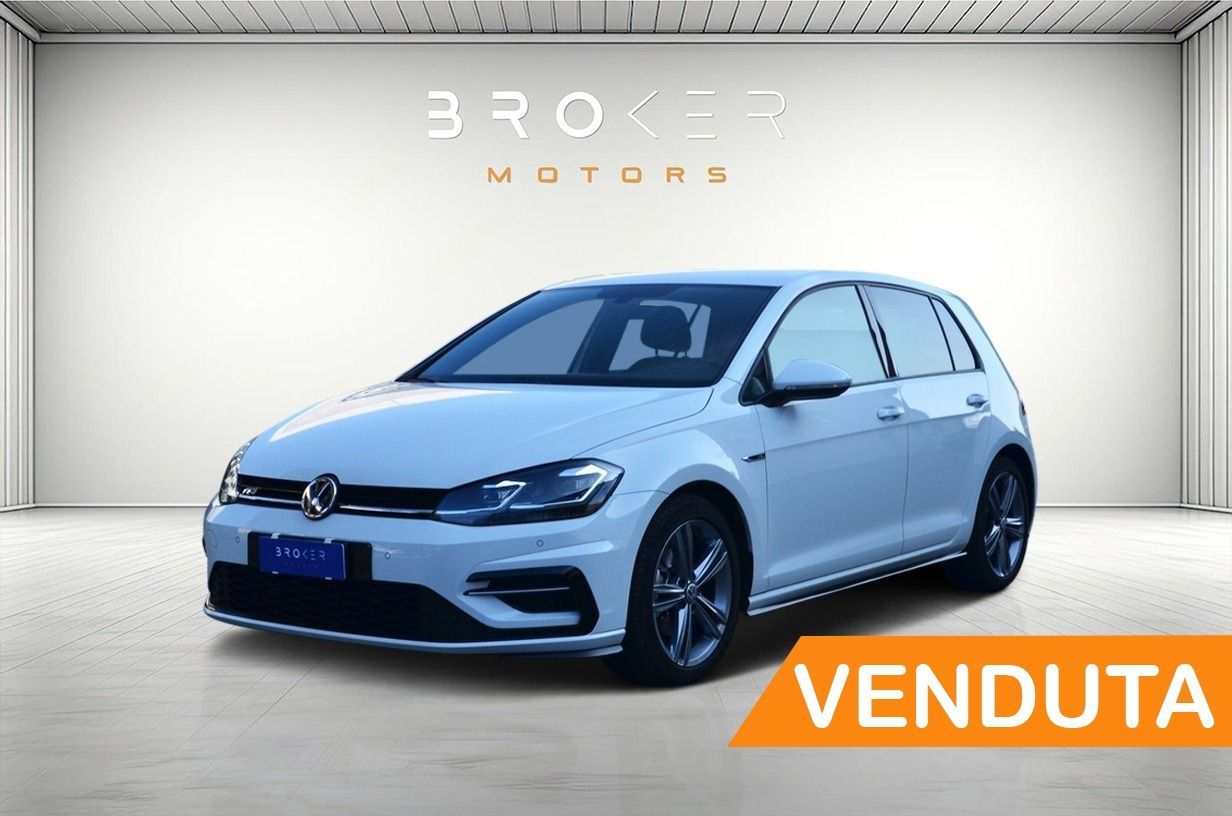 Volkswagen Golf 5p 1.6 tdi R-LINE 115cv - 74400km - 2019