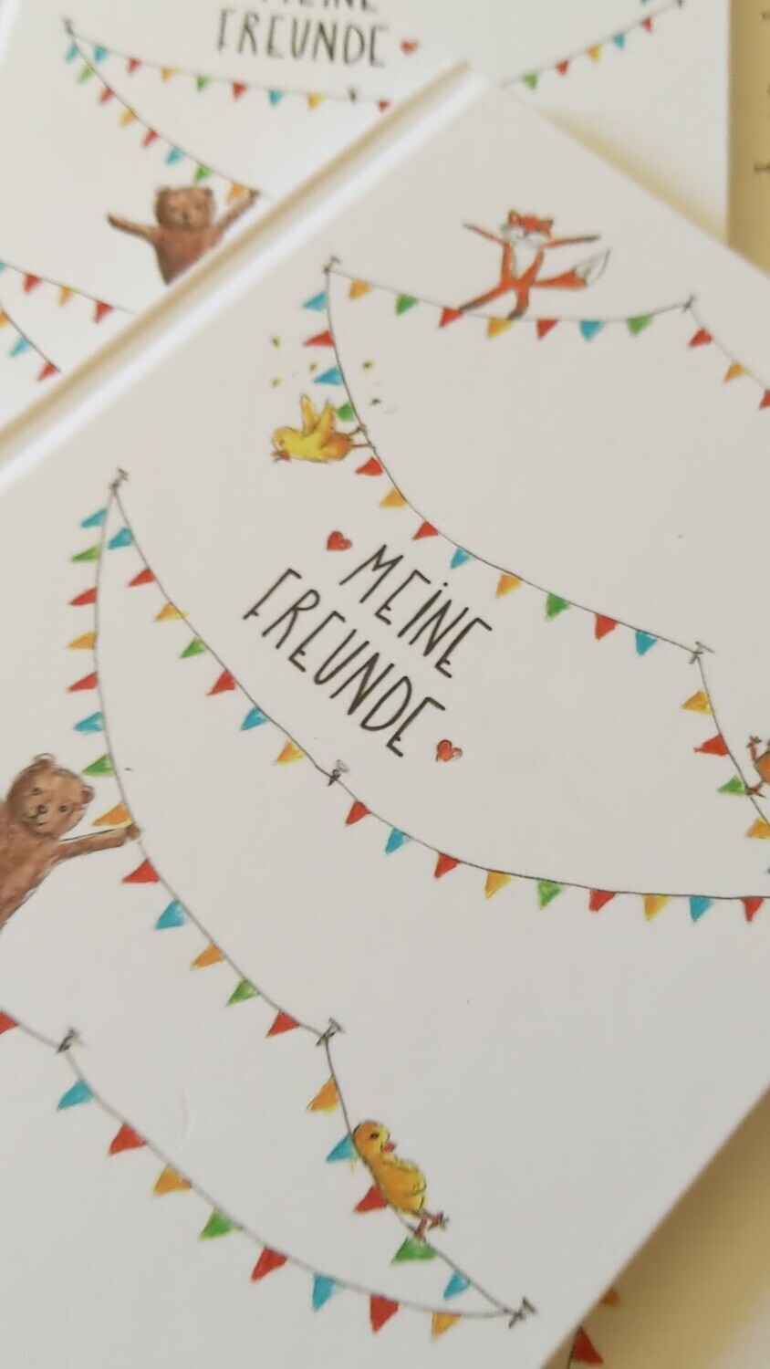 FREUNDEBUCH für 24 Freunde