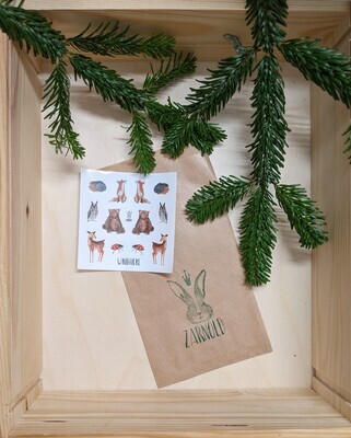 Sticker Waldtiere