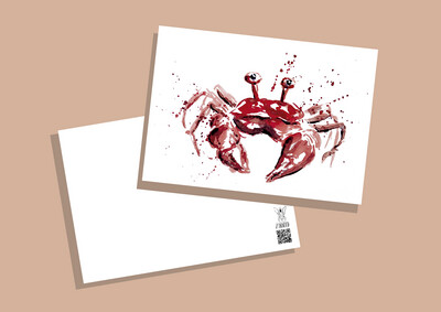 Postkarte Krebs