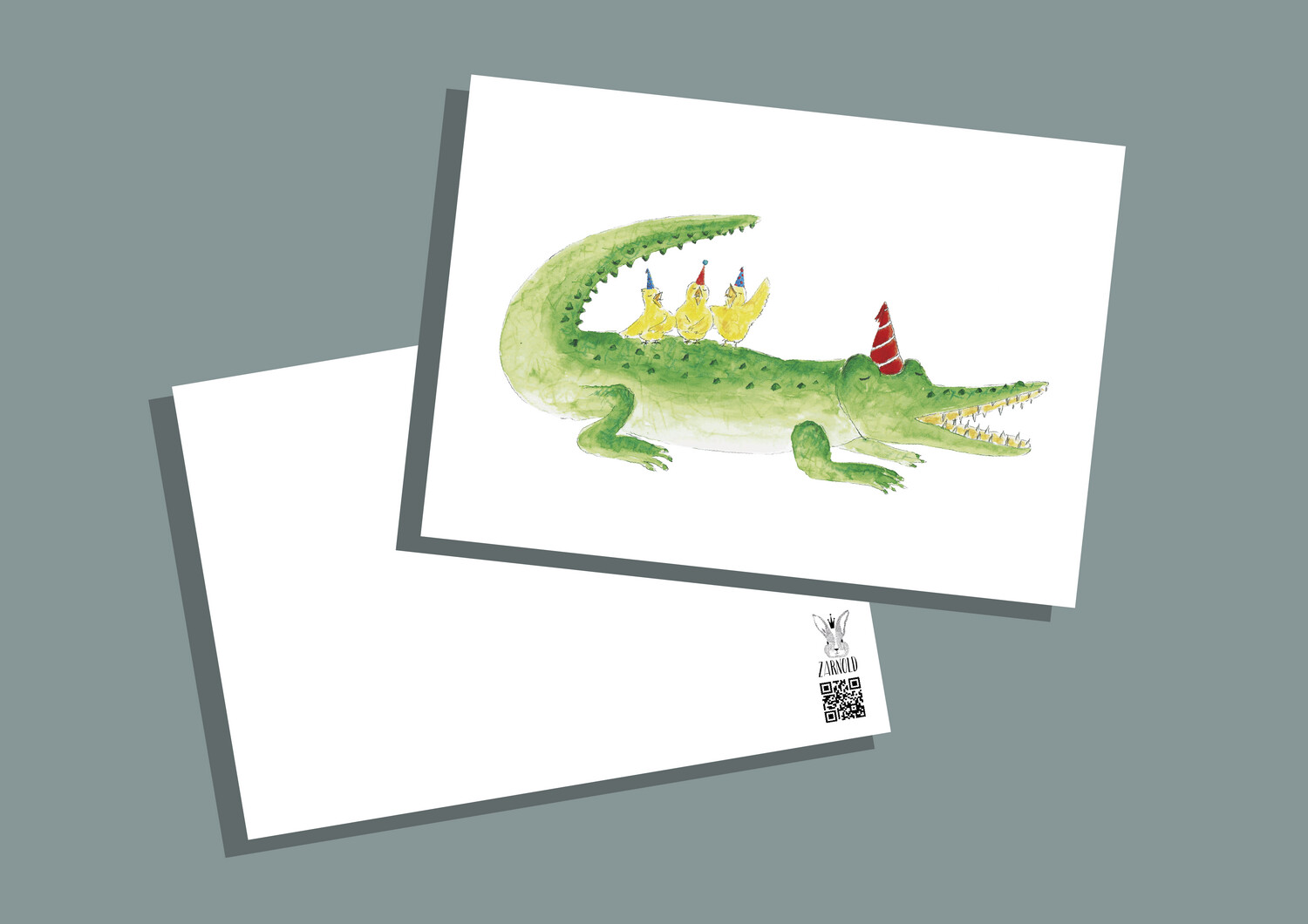 Postkarte PartyKroki