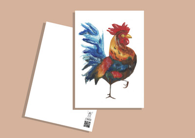 Postkarte Güggel