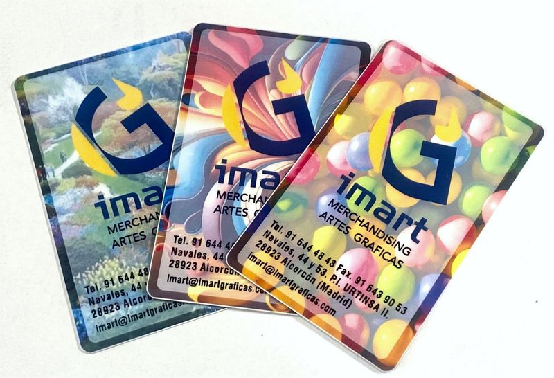 TARJETAS PVC
