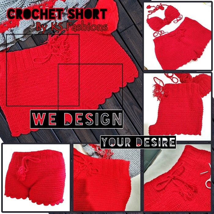 Lady&#39;s Short - Red