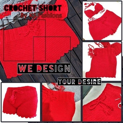 Lady&#39;s Short - Red