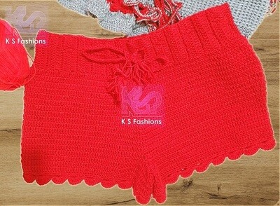 Lady&#39;s Short - Red