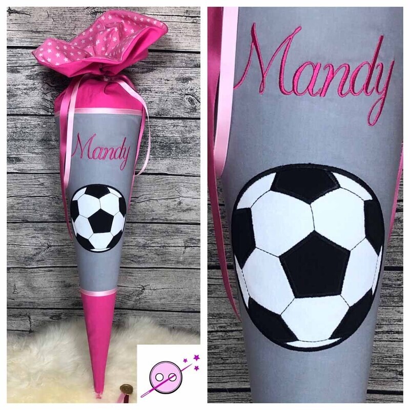 Fußball Schultüte für Mädchen Fußball Schultüte für Mädchen