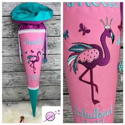 Flamingo Schultüte