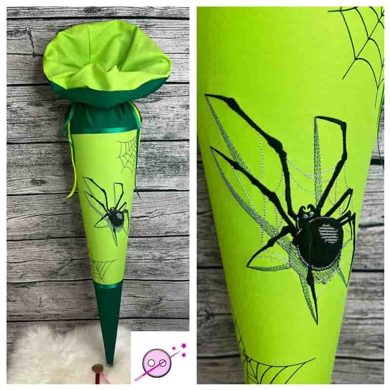 Schultüte Spinne mit Namen Schultüte Spinne mit Namen