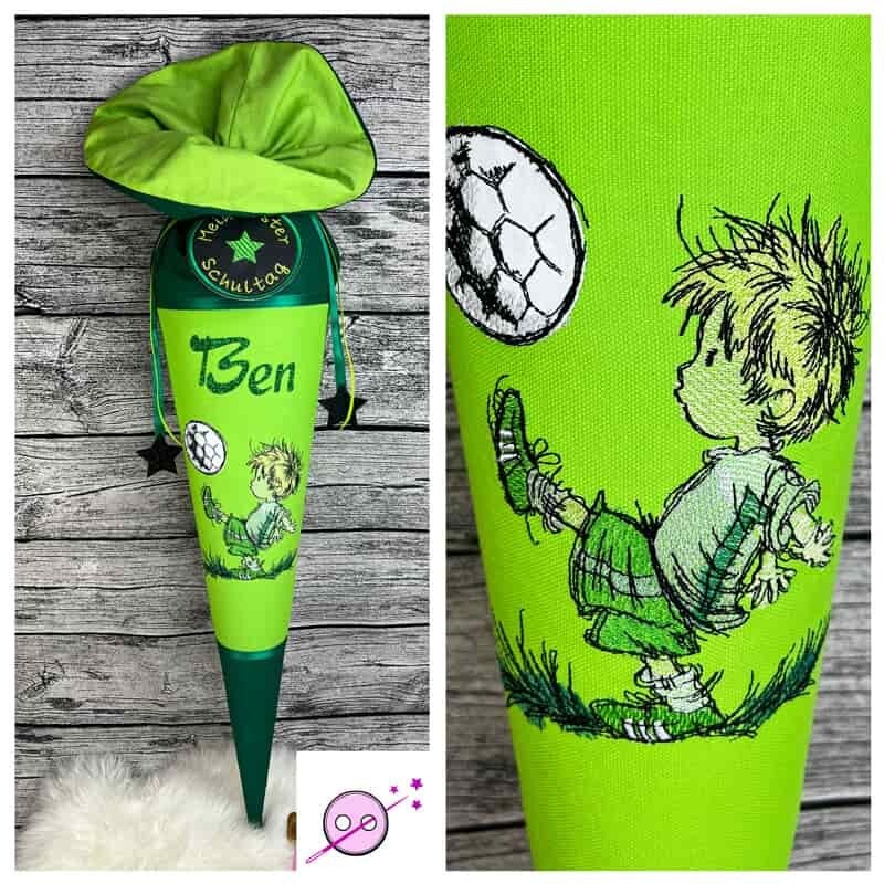 Schultüte Fußballjunge Schultüte Fußballjunge