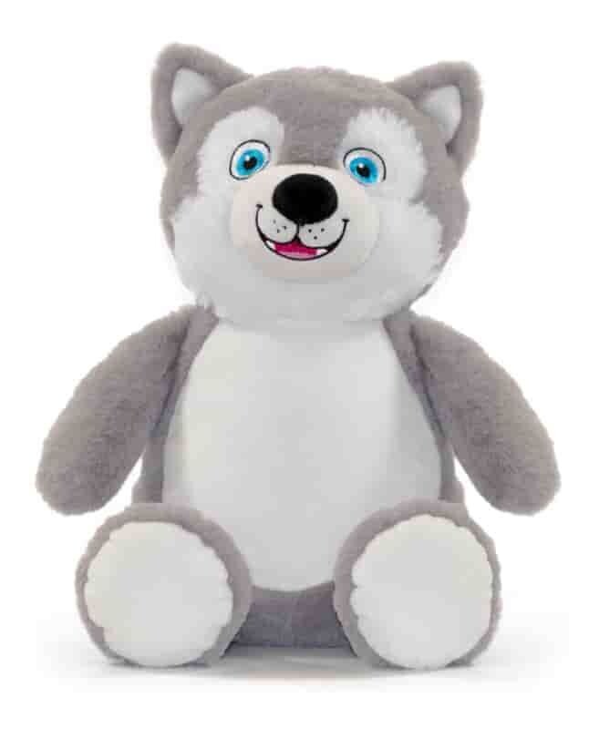 Kuscheltier mit Name Husky