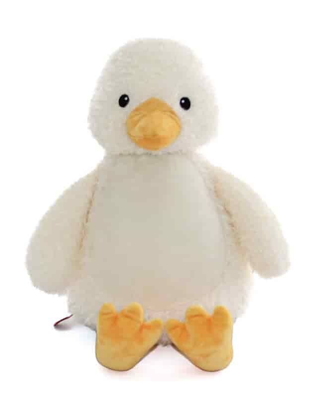 Kuscheltier mit Name Ente