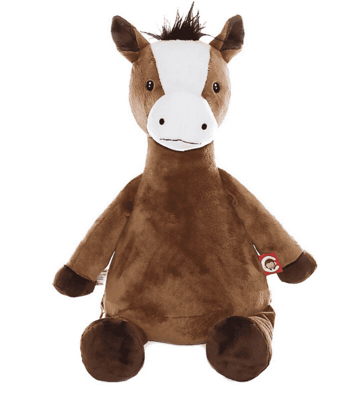 Kuscheltier mit Name Pferd