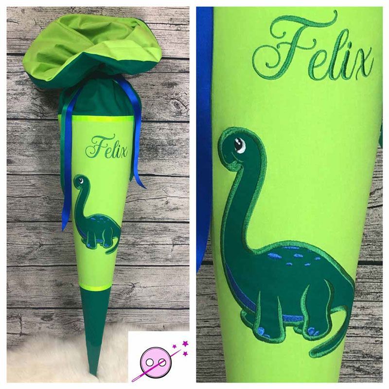 Langhals Dino Schultüte Langhals Dino Schultüte