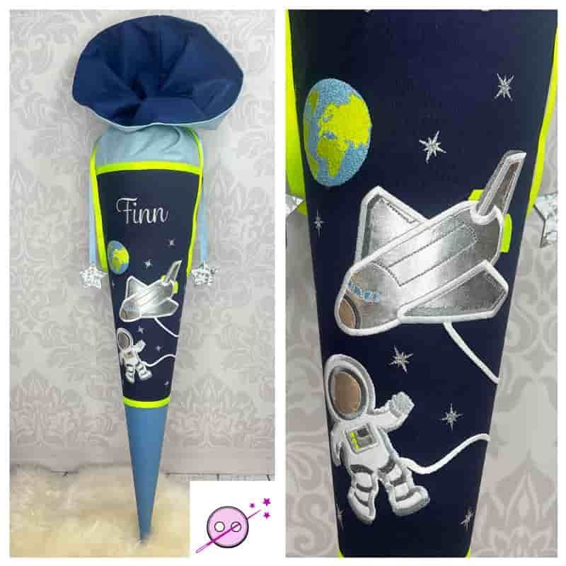 Weltraum Schultüte Spaceshuttle