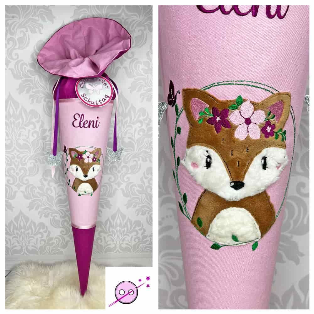Schultüte Plüsch Fuchs