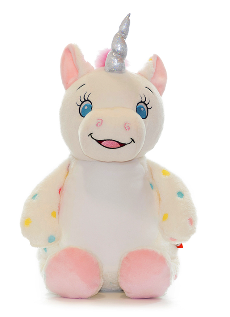 Kuscheltier mit Name Einhorn