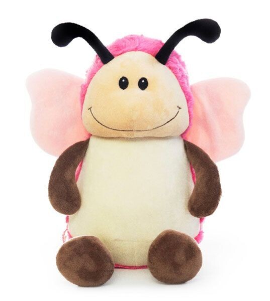 Kuscheltier mit Name Schmetterling