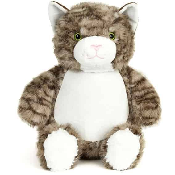 Kuscheltier mit Name Katze