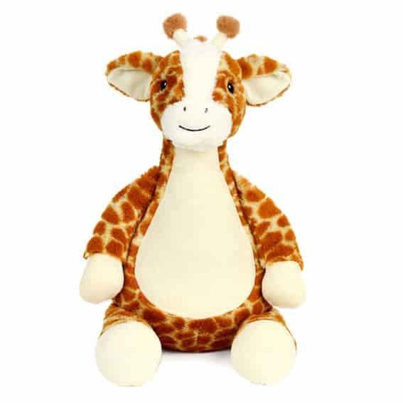 Kuscheltier mit Name Babygiraffe