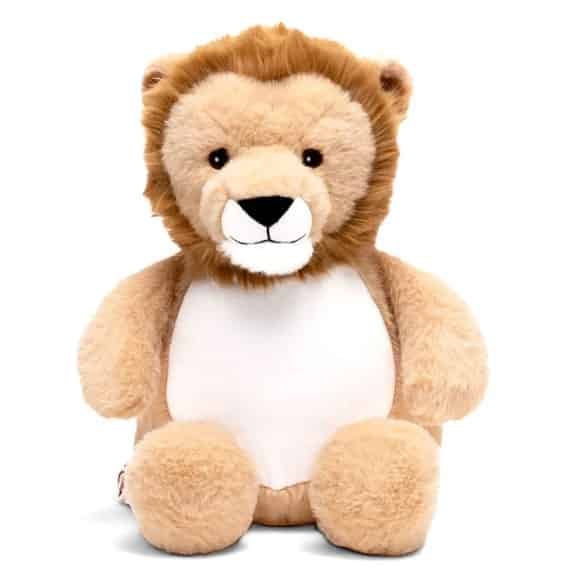 Kuscheltier Löwe mit Name bestickbar