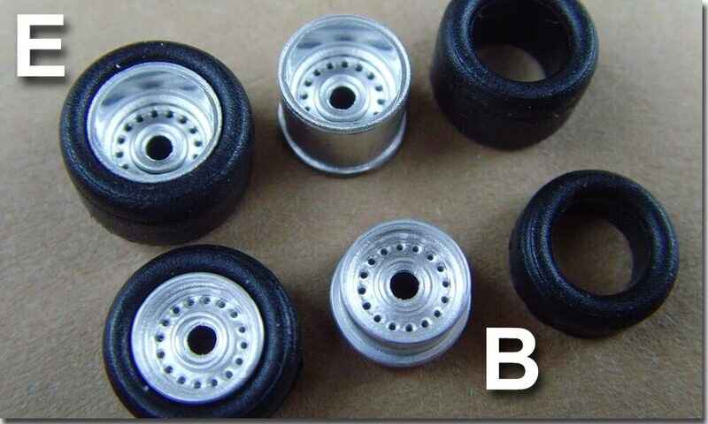 Stahlfelge Silber Tjet - Set B+E