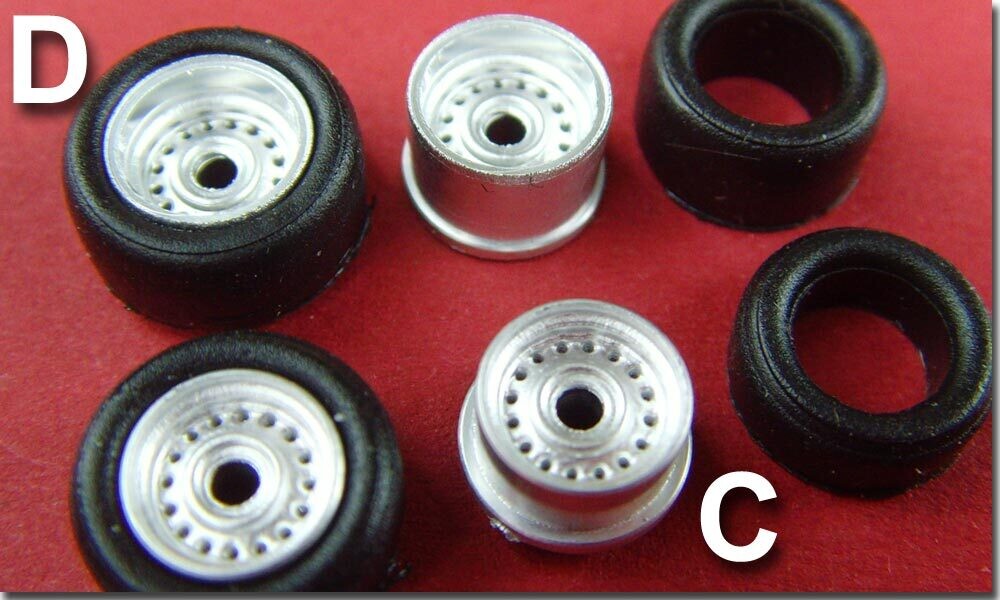 Stahlfelge Silber Tjet - Set C+D