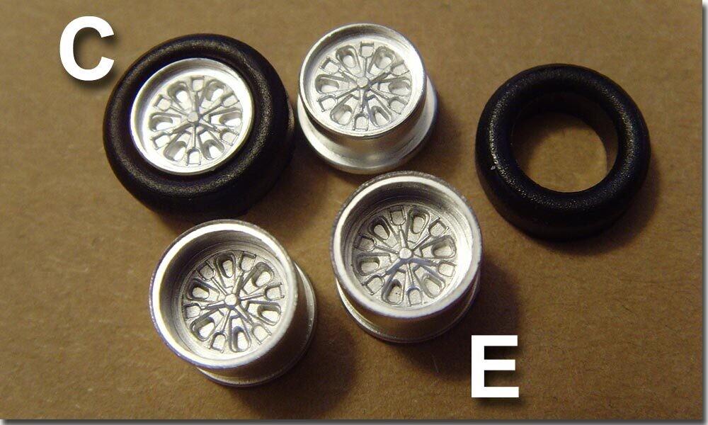 Halibrand  Tyco - Set C+E