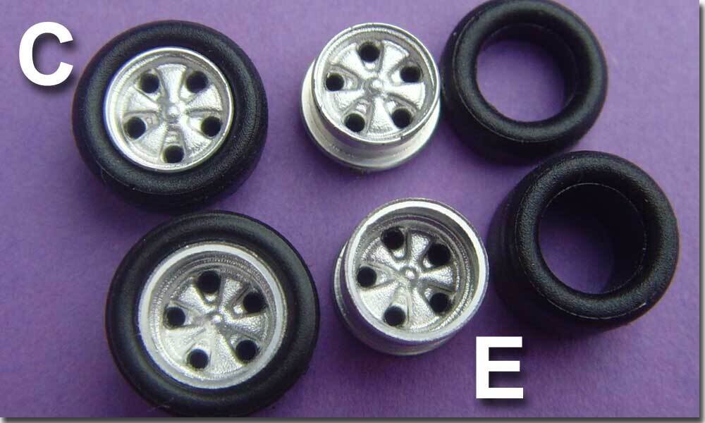 Fuchs Silber - Tjet - Set C+E