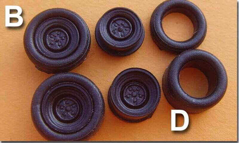 Stock Schwarz Tjet - Set B+D