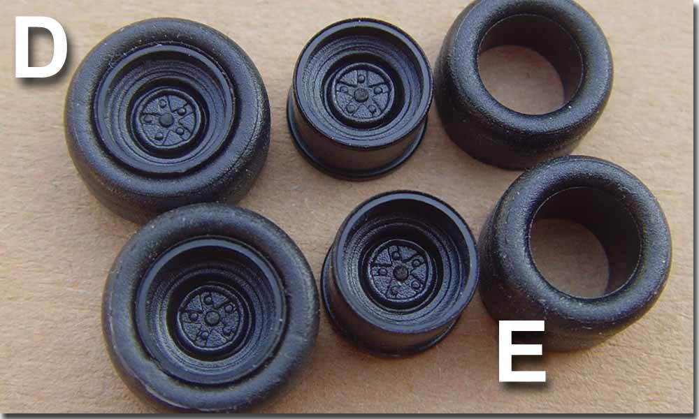 Stock Schwarz Tjet - Set D+E