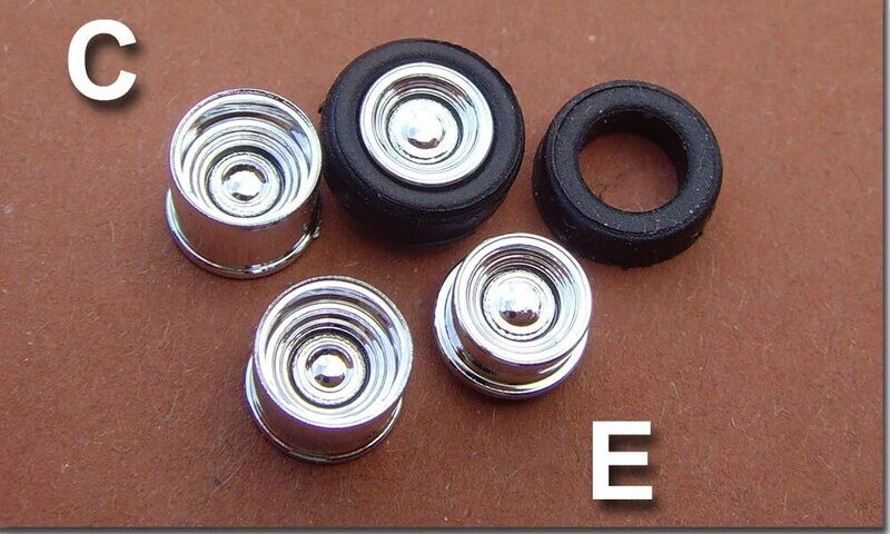 Steel Classic Chrom Tyco - Set C+E