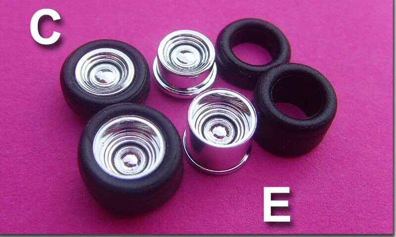Steel Classic Chrom - Tjet - Set C+E