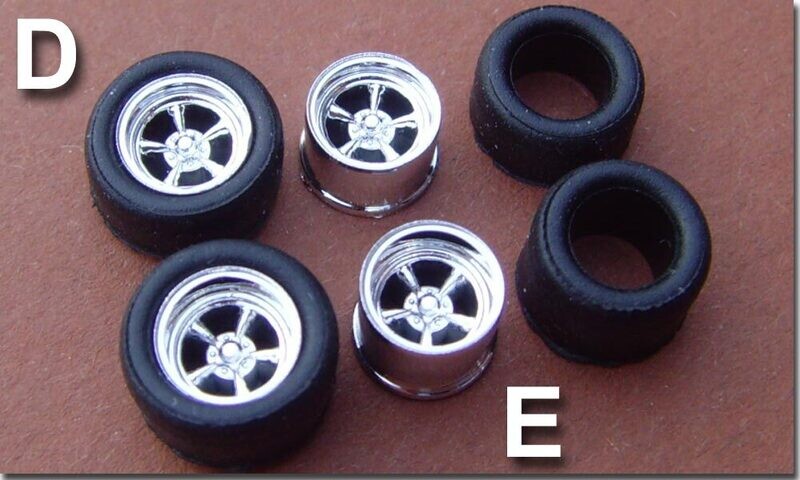American Racing Chrom Tjet - Set D+E