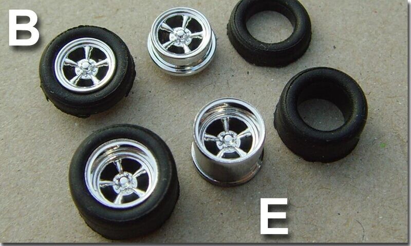 American Racing Chrom Tjet - Set B+E