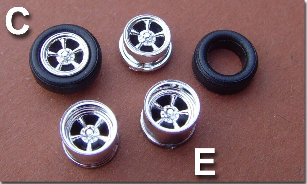 American Racing Chrom Tyco - Set C+E