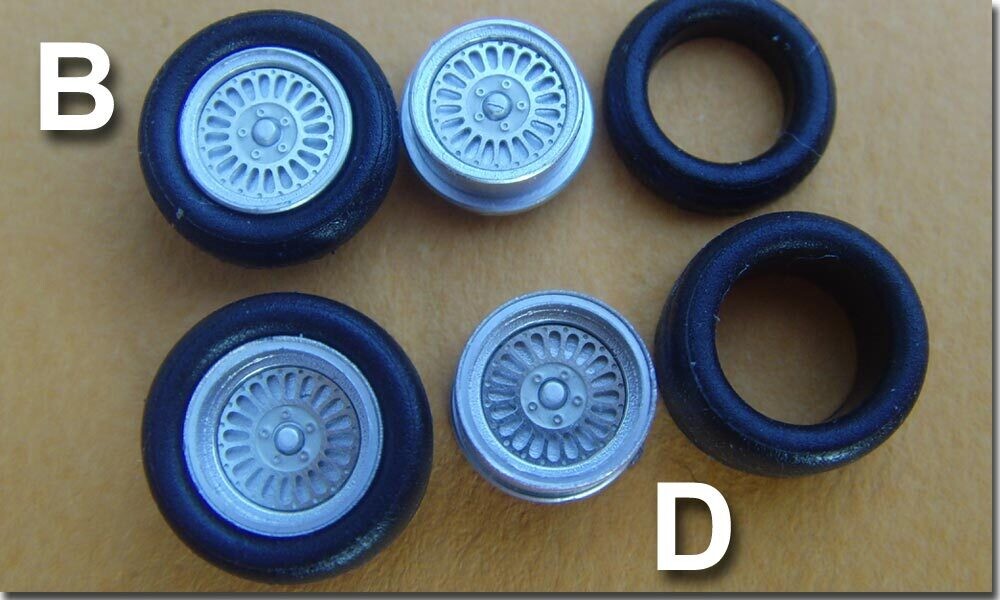 Conrero Silber Faller - Set B+D