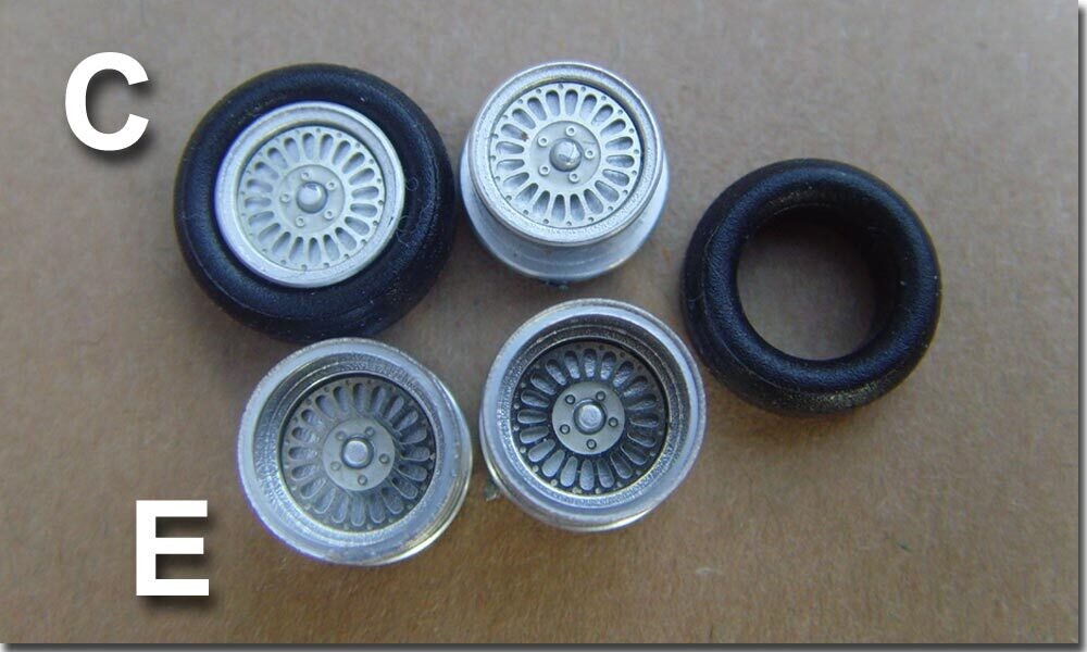 Conrero Silber Tyco - Set C+E