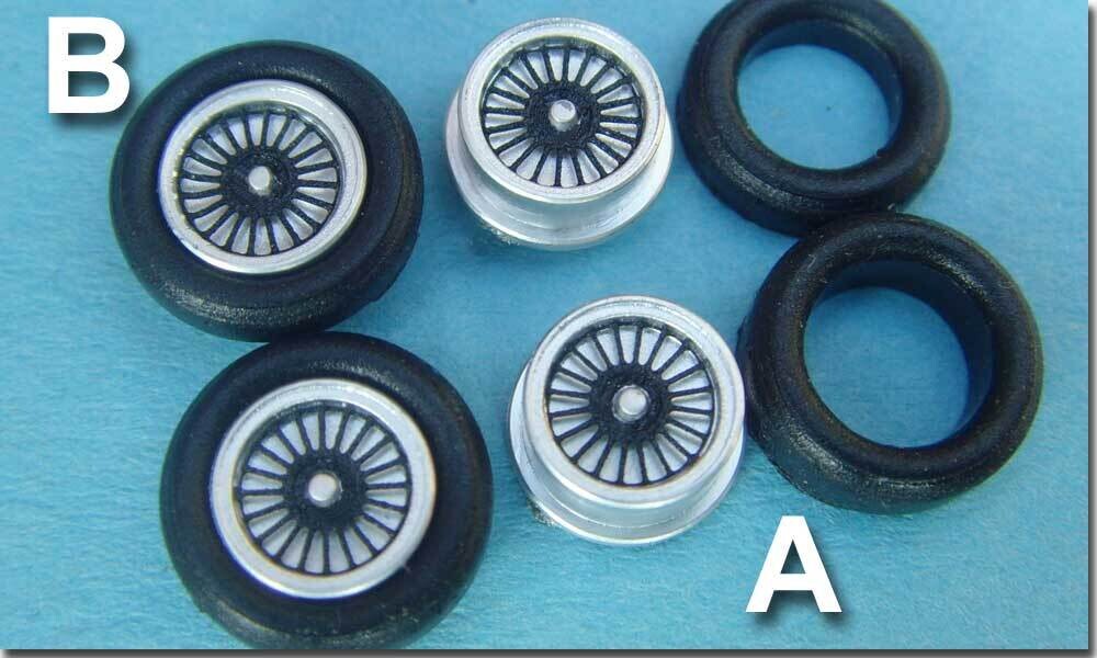 Alpina Silber Schwarz Faller - Set B+A