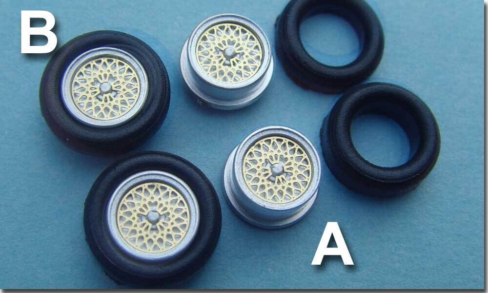 BBS Zentralmutter Gold Faller - Set B+A