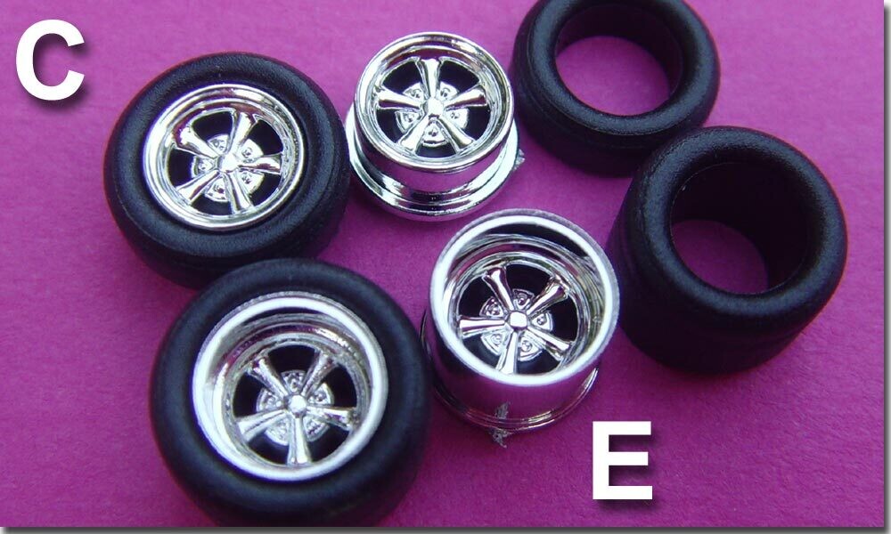 Cragar Sport Chrom Tjet - Set C+E