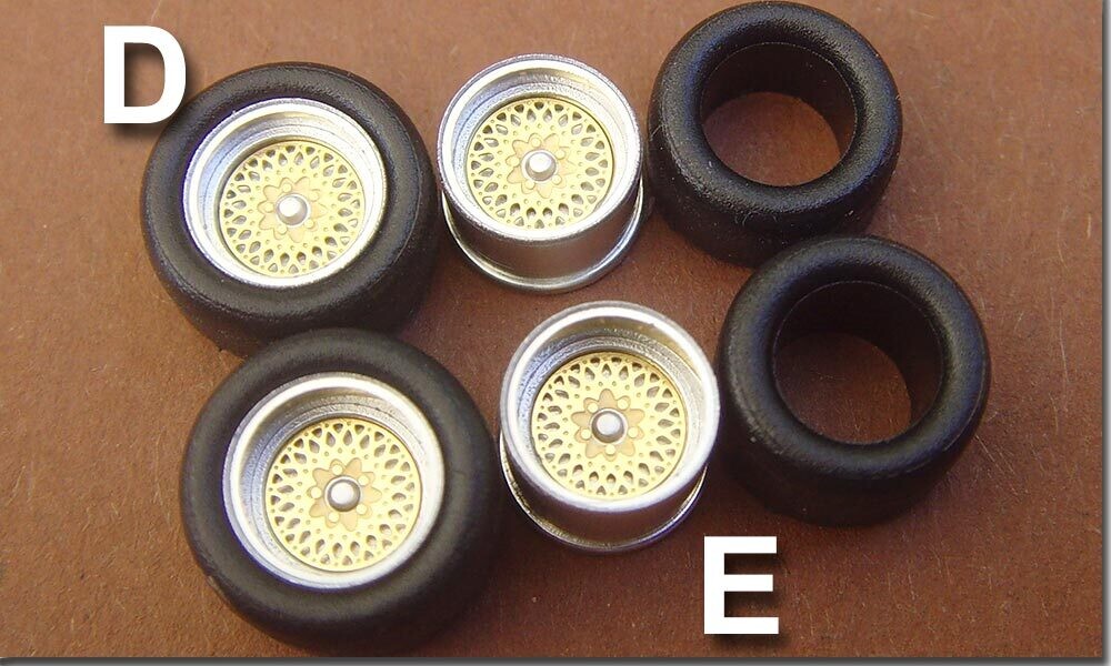 BBS 5-Loch Gold Tjet - Set D+E