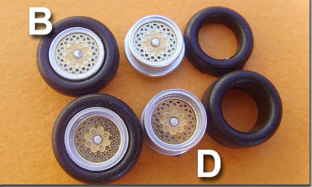 BBS 4-Loch Gold Faller - Set B+D