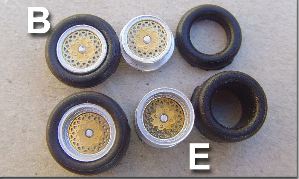 BBS 4-Loch Gold Tjet - Set B+E