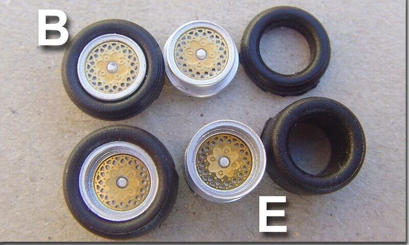BBS 4-Loch Gold Tjet - Set B+E
