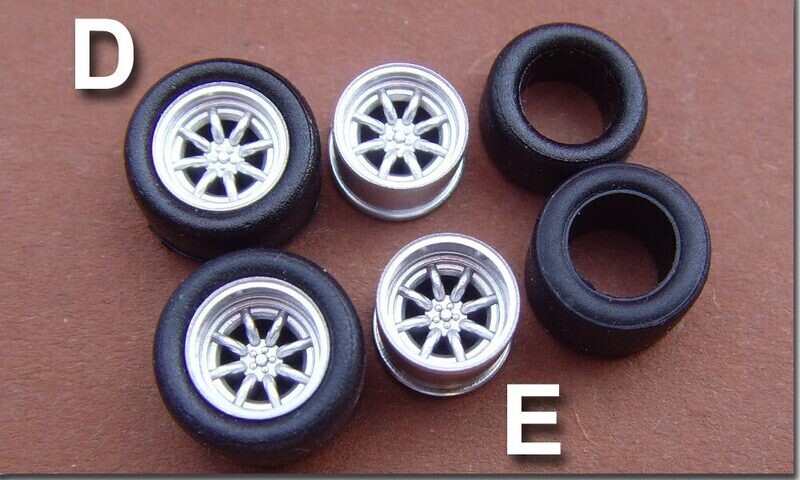 Minilite Silber Tjet - Set D+E
