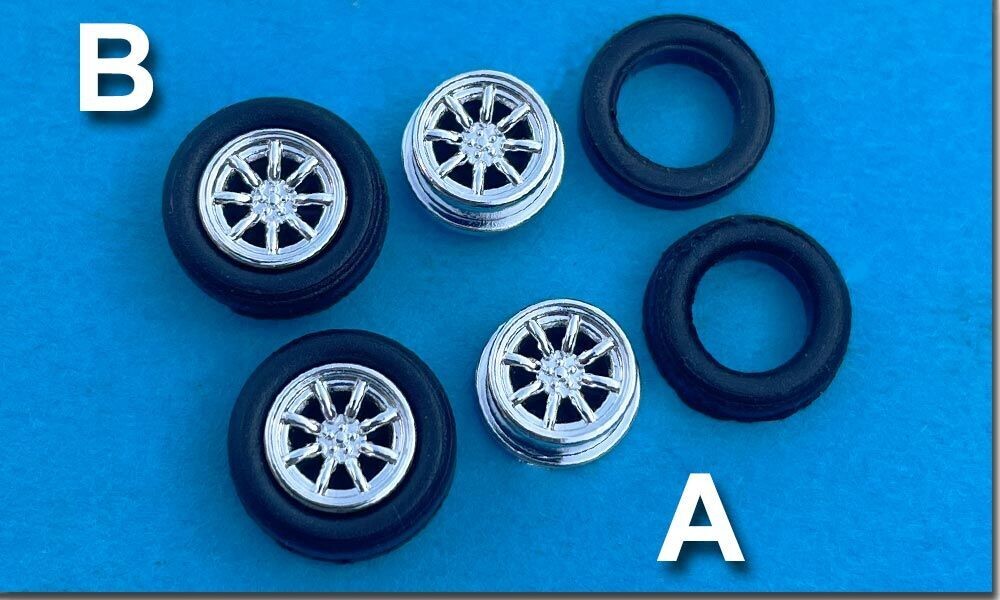 Minilite Chrom Faller - Set B+A