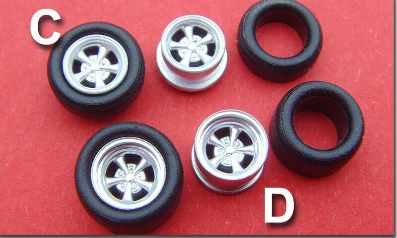 Cragar Sport Silber Tjet - Set C+D