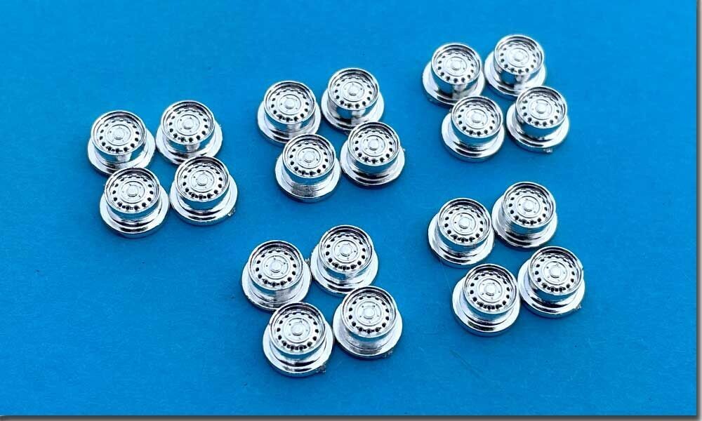 Stahlfelge Chrom -  20Stück