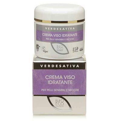 VERDESATIVA -CREMA VISO IDRATANTE PER PELLI SECCHE E SENSIBILI